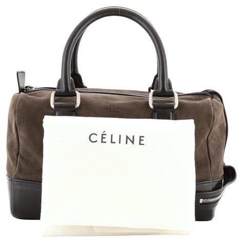 Celine Suede Boston 